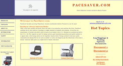 Desktop Screenshot of pacesaver.com